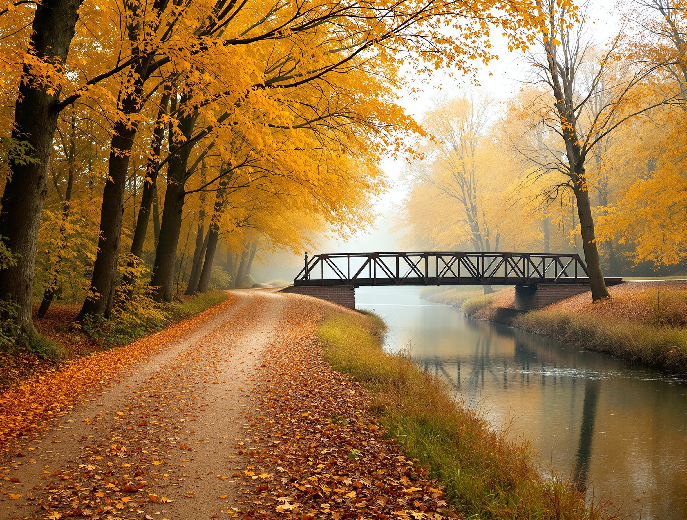 Autumn color along the Weiser River Trail
